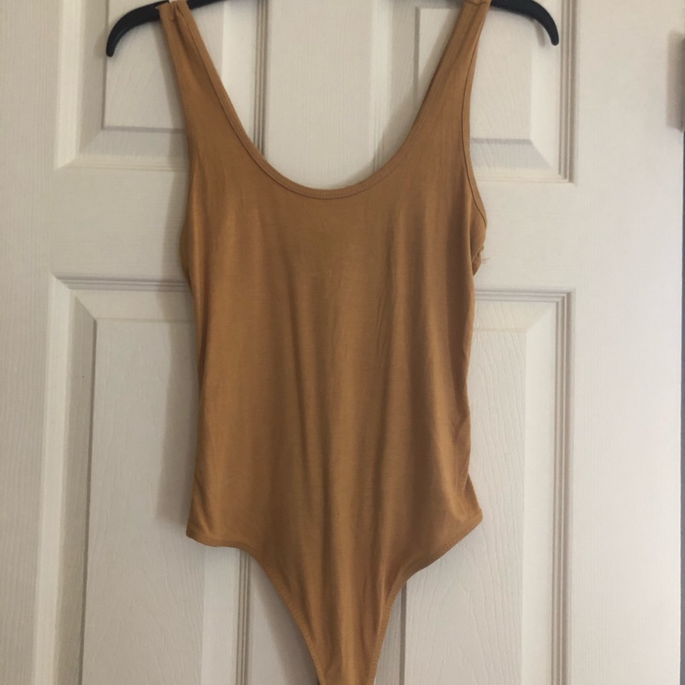 Muted yellow onesie!